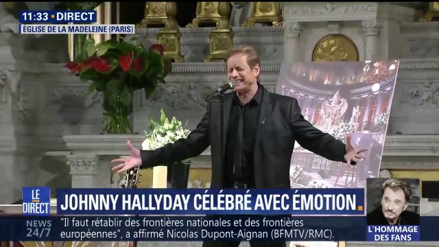 Vivre pour le meilleur , l'hommage de Chris Evans à Johnny en musique