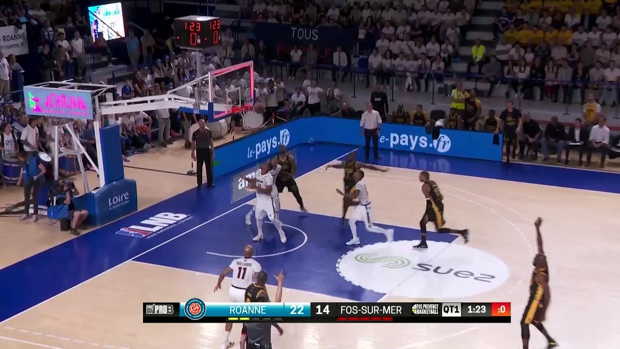 Playoffs d'accession - Finale aller : Roanne vs Fos-sur-Mer