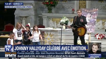 "Toute la musique que j'aime", l'hommage de Chris Evans à Johnny à la Madeleine