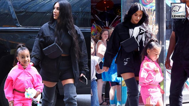 Kim Kardashian Dissed By Fans For Straightening North West’s Curly Hair