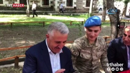 Bakan Arslan'dan askere bayram sürprizi