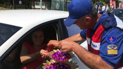 Jandarmadan 'drone'lu trafik uygulaması - İSTANBUL