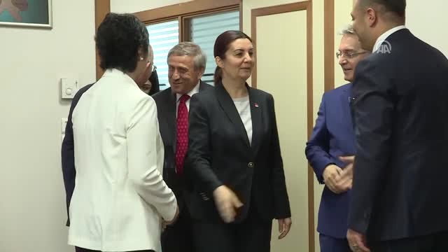 Siyasi Partilerde Bayramlaşma - CHP Heyetinden MHP'ye Ziyaret