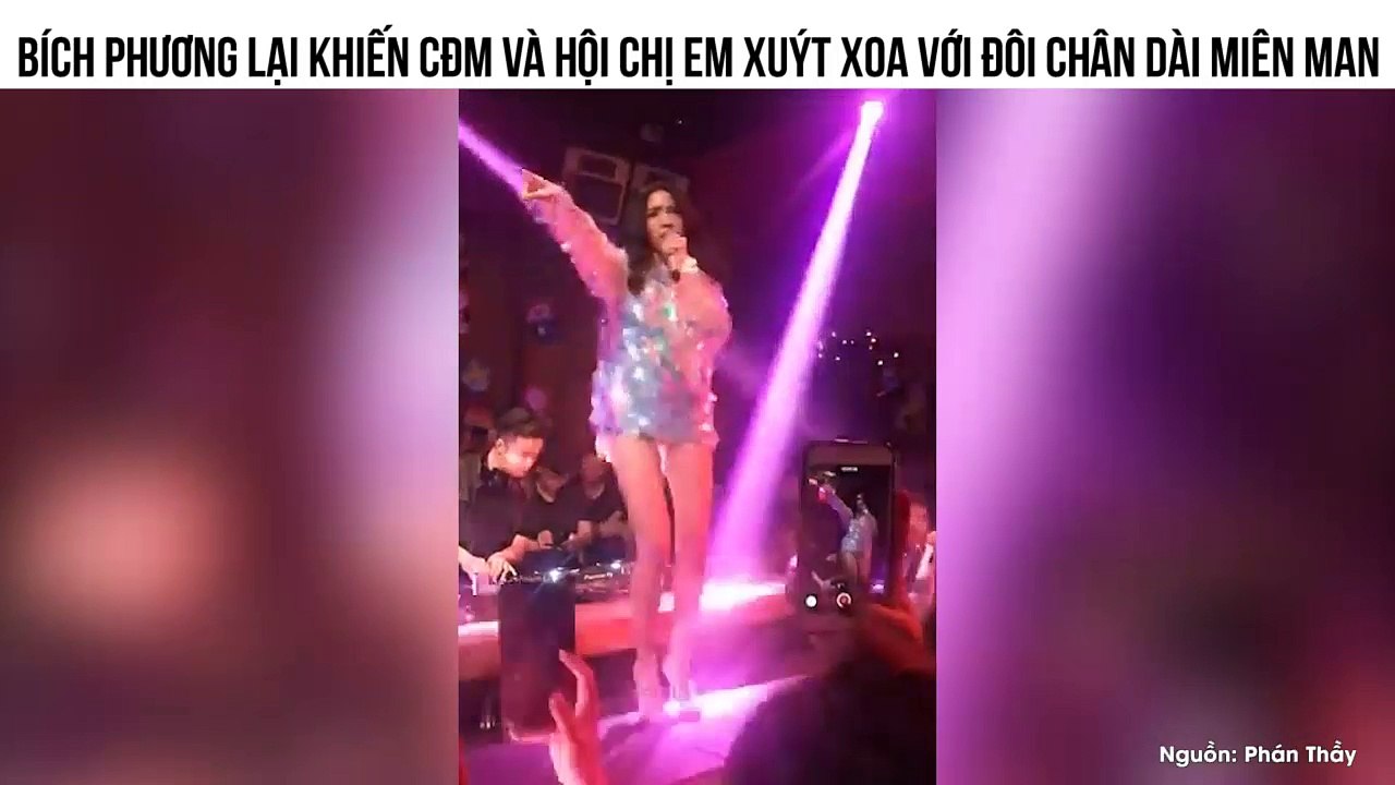 Bích Phương lại khiến CĐM và hội chị em xuýt xoa với đôi chân dài miên man