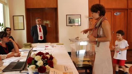 Çin'de Yaşayan Türk Vatandaşları Sandık Başında