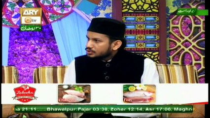 Rehmat-e-Sahar (KHI) - 15th June 2018 - ARY Qtv