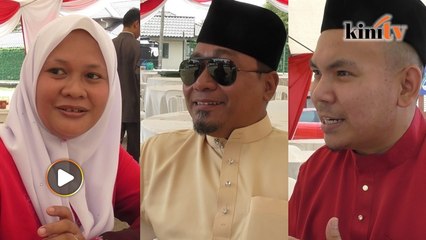 Najib tak salah hingga dibuktikan, kata pengunjung di Pekan