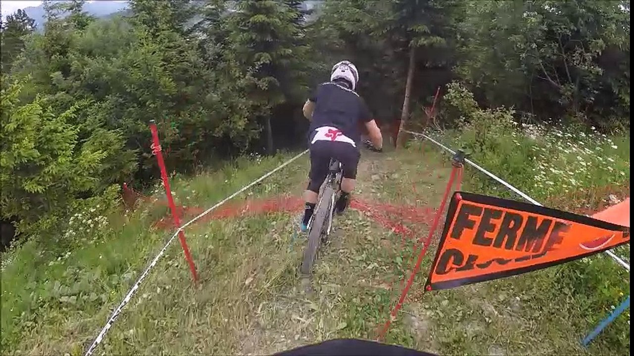 Les Gets : descente embarquée sur la piste VTT du Crankworx