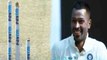 India vs Afghanistan Test : Hardik Pandya breaks wicket with his vicious throw | वनइंडिया हिंदी