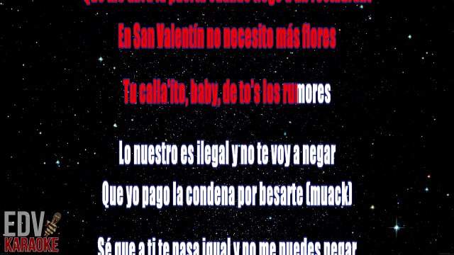 Shakira feat Maluma - Clandestino KARAOKE / INSTRUMENTAL