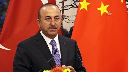 Çavuşoğlu-Vang basın toplantısı (1) - PEKİN