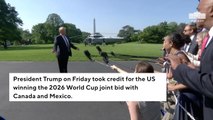 Trump Takes Credit For US Winning Joint Bid To Host 2026 World Cup