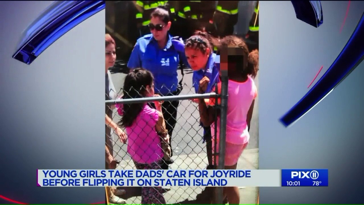 10-Year-Old Girl Flips Dad's Car During Joyride in NYC