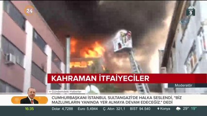 Kahraman itfaiyeciler