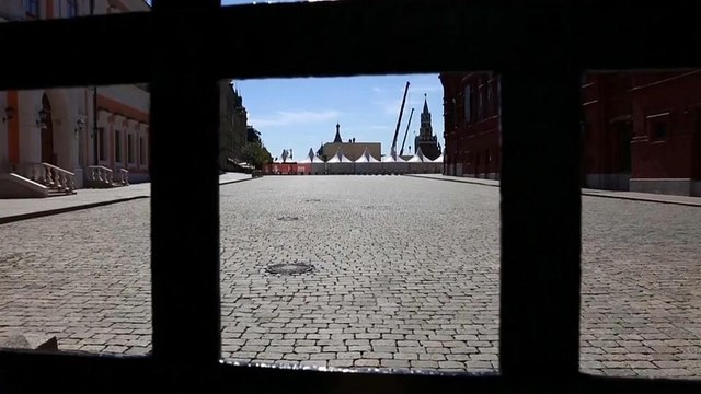 Красная площадь на замке