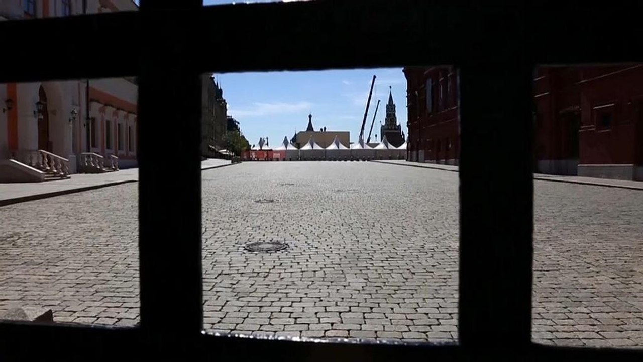 Красная площадь на замке