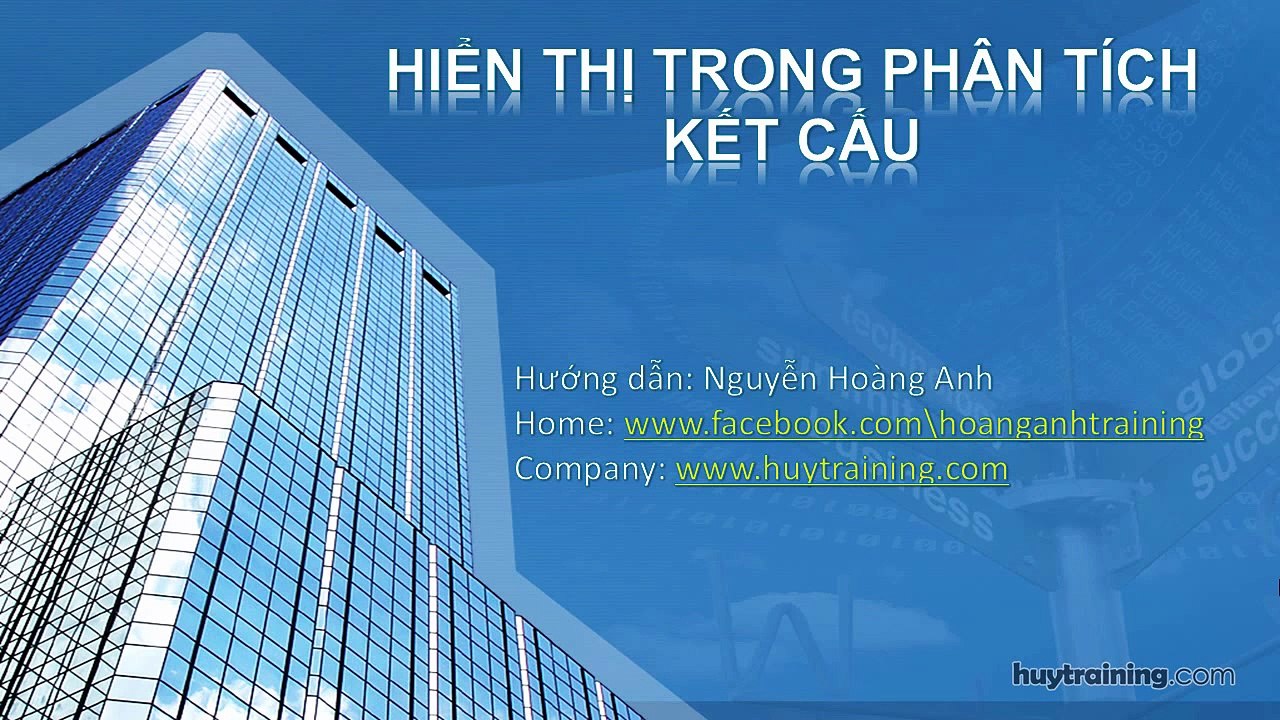 1001. _Thiết lập hiển thị trong phân tích kết cấu trong Revit  mp4