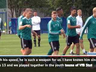 Werner is an absolute weapon - Kimmich