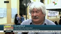 Guatemala: protestan contra amnistía en delitos de lesa humanidad