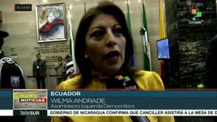 Ecuador: improcedente, pedido de enjuiciamiento a Rafael Correa