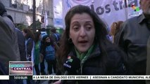 Gremios argentinos inician movilización y paro nacional