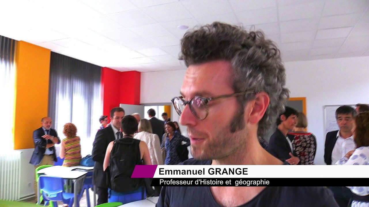La classe du futur au "collège  Lab " de Firminy