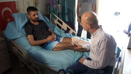 Emniyet Genel Müdürü Gülveren ile gazi arasında duygulandıran sohbet