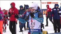CdM biathlon Hochfilzen (S2) - relais H (4x7,5km), 10 déc 2017 (partie 1 sur 2), France 3e