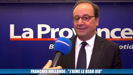 François Hollande : "J'aime le beau jeu"