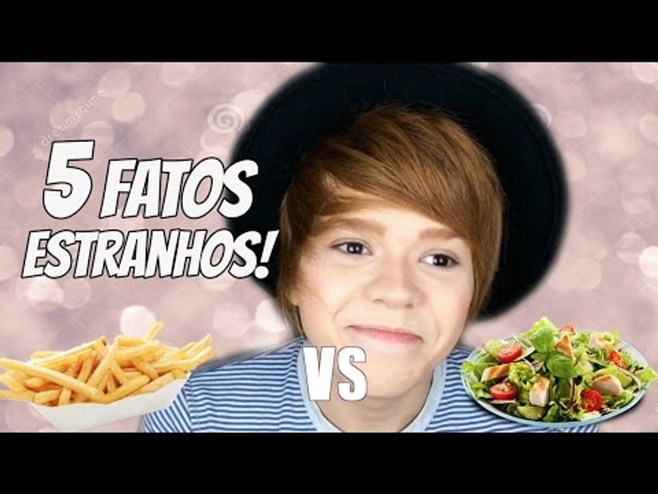 5 FATOS ESTRANHOS SOBRE MIM II + Fato bônus - Por Kassyano Lopez