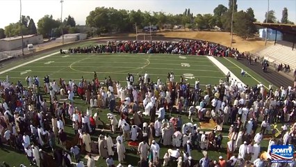 MYSLIMANET NE MBARE GLOBIN KREMTOJNE FITER BAJRAMIN, MEKA DHE MEDINA KRYEQENDRAT E FALJEVE LAJM