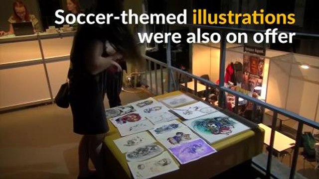 Soccer-themed tattoo frenzy grips Russia