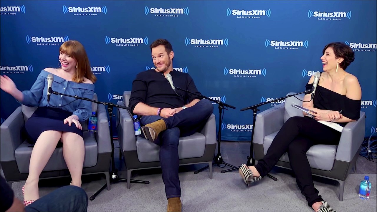 Bryce Dallas Howard & Chris Pratt Interview for SiriusXM Studios