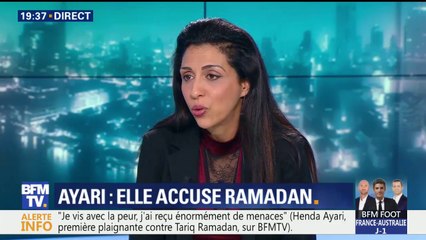 "Il ment et j'en ai la preuve", affirme Henda Ayari sur Tariq Ramadan