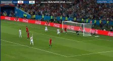 Isco Super Voley Shoot Hits The Post HD - Portugal 1-1 Spain 15.06.2018