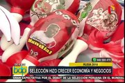 Fiebre por la ‘bicolor’ hizo crecer la economía y negocios