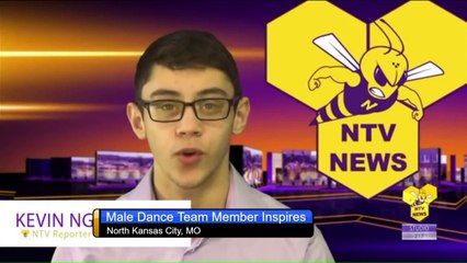 High School's First Male Dance Team Member Shatters Stereotypes