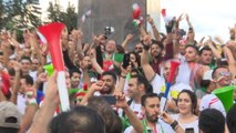 Le coin des supporters - Les Iraniens en liesse après la victoire face au Maroc
