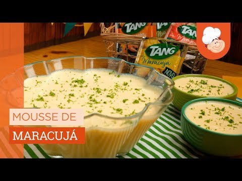 Mousse de maracujá — Receitas TudoGostoso