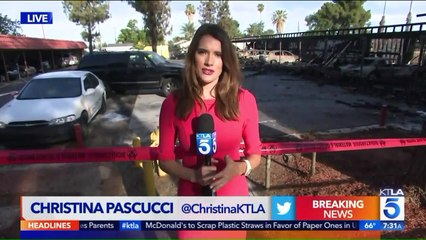 20 Displaced, 7 Vehicles Destroyed After Explosive Fire at California Apartment Complex