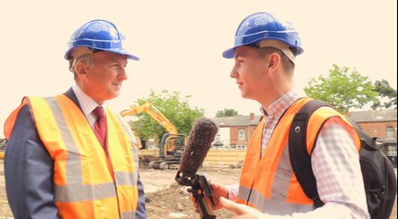 Commonwealth Games Building Begins