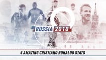 Five amazing Cristiano Ronaldo stats
