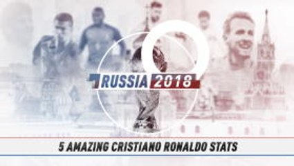 Five amazing Cristiano Ronaldo stats