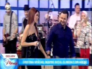 CRISTINA SPATAR (la maruta - tv show) 26.february.2015 part1