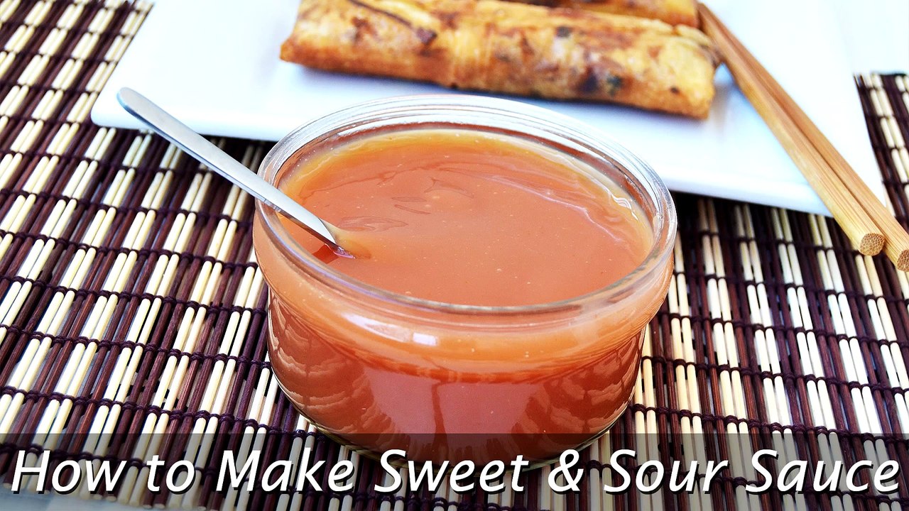 How to Make Sweet & Sour Sauce - Easy Homemade Sweet & Sour Sauce Recipe