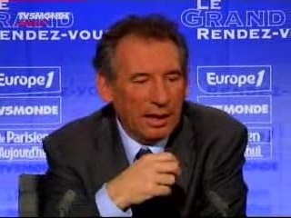 Bayrou - Grand RDV Europe1/TV5 - 2/3