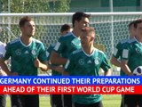 Germany train ahead of World Cup opener against Mexico