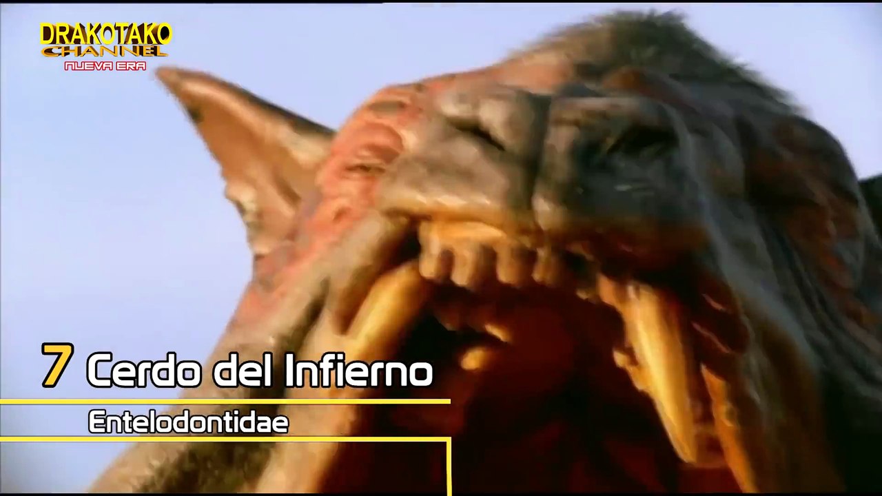 TOP 10 MONSTRUOS PREHISTÓRICOS MÁS INCREÍBLES DEL MUNDO __ 2ª Parte ___Full-HD