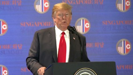 트럼프 '북한의 핵 위협, 더 이상 없다' 공언 / YTN