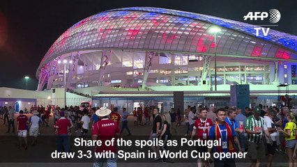 Football: Fans react to Portugal-Spain World Cup thriller